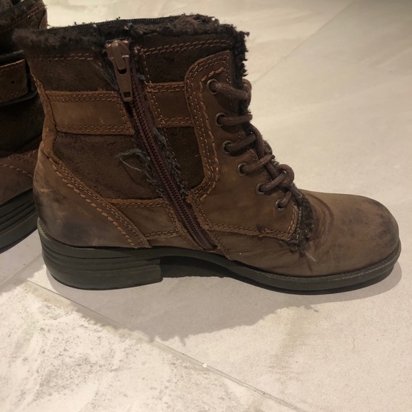 Softmoc brown vintage boots - Picture 3 of 4